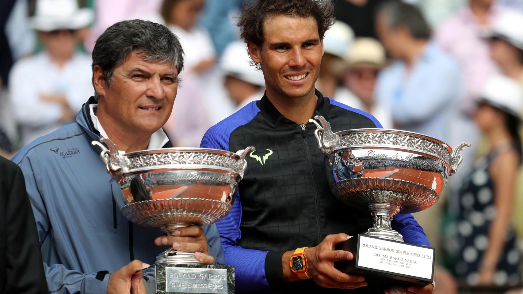 Nadal homenajea a su tío "Gracias Toni, sin ti no hubiera sido posible"
