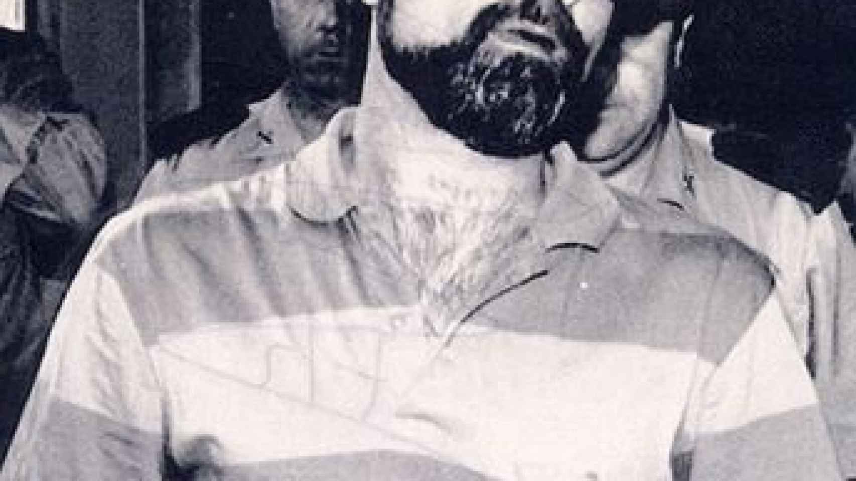 Pedro Luis Gallego cuando fue detenido por primera vez, en 1993.