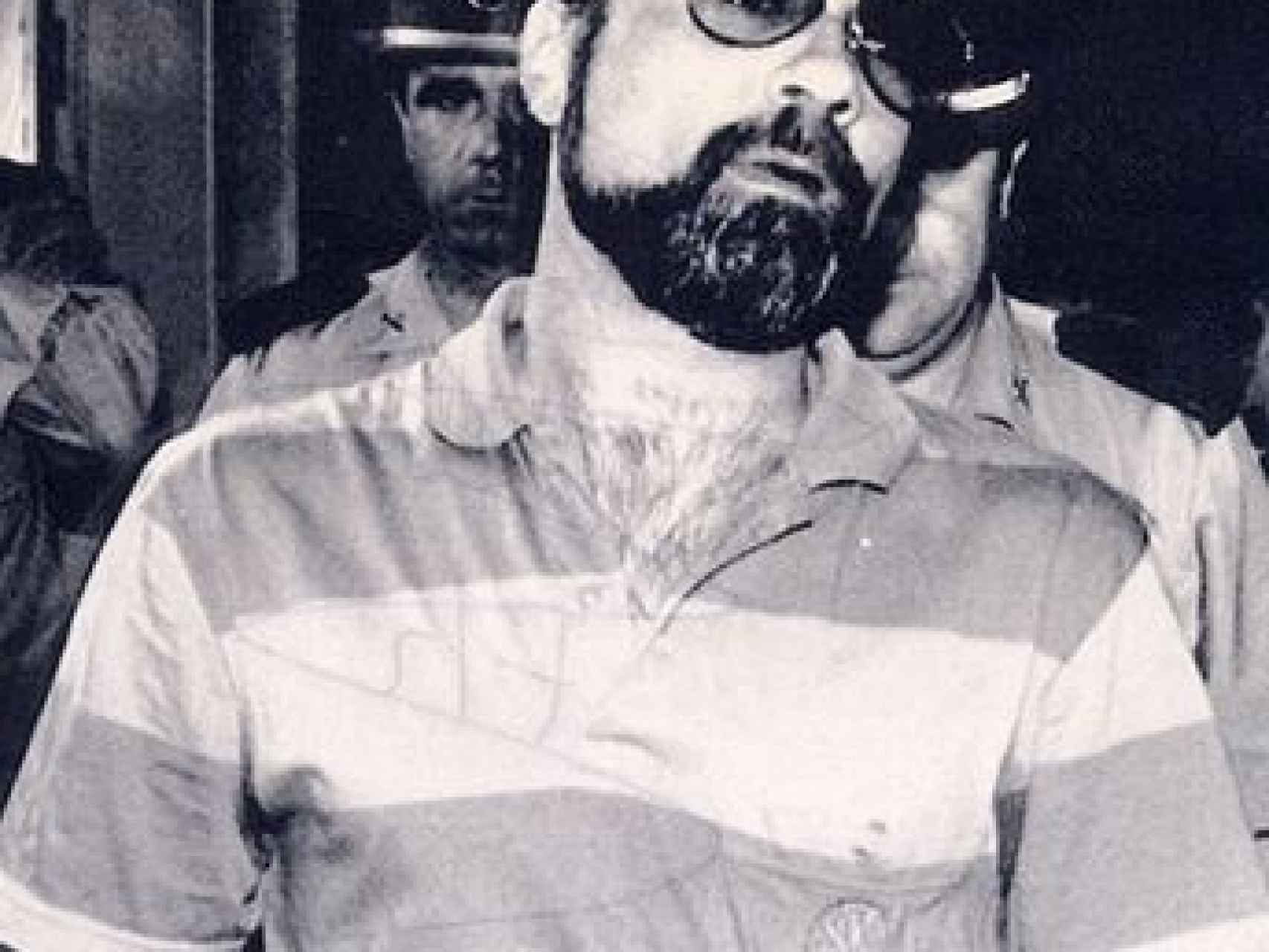 Pedro Luis Gallego cuando fue detenido en 1993.