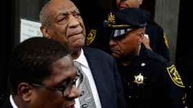 Cosby, a su salida del juzgado.