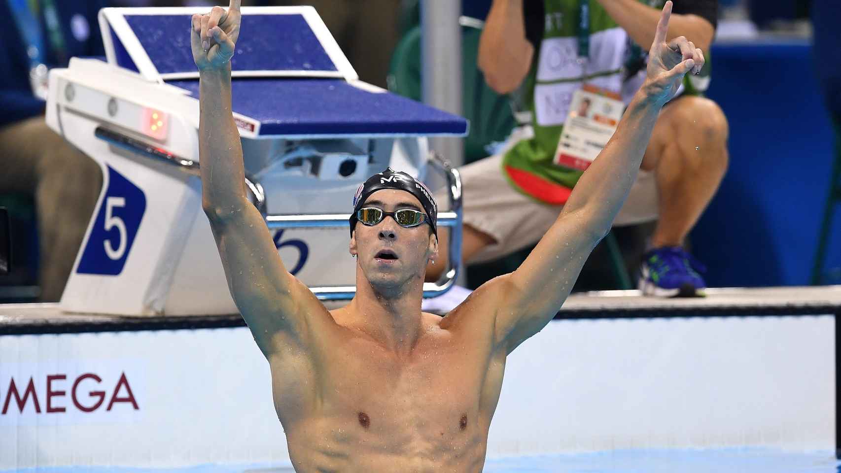 Michael Phelps en los Juegos Olímpicos de Río 2016