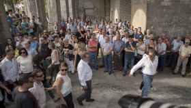 El pueblo de Orduña ha asistido en masa al funeral por Iván Fandiño