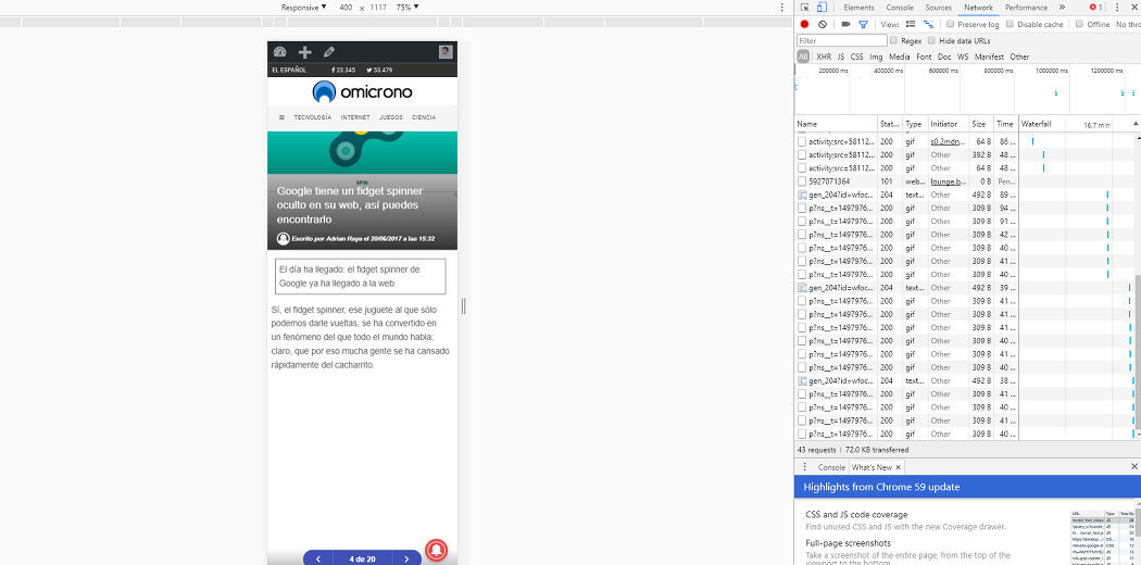 Ya puedes hacer capturas de pantalla de toda una página sin instalar