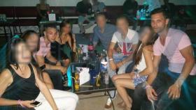El 'Cuco', a la izquierda, junto a Samuel Benítez, a la derecha, implicados en el caso Marta del Castillo.