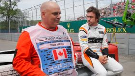 Fernando Alonso durante el pasado Gran Premio de Canadá.