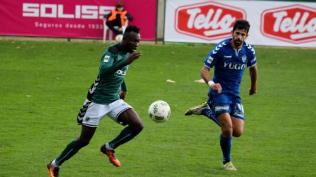 Owusu en un partido con el Toledo. Foto: Laura Pérez (CD Toledo)