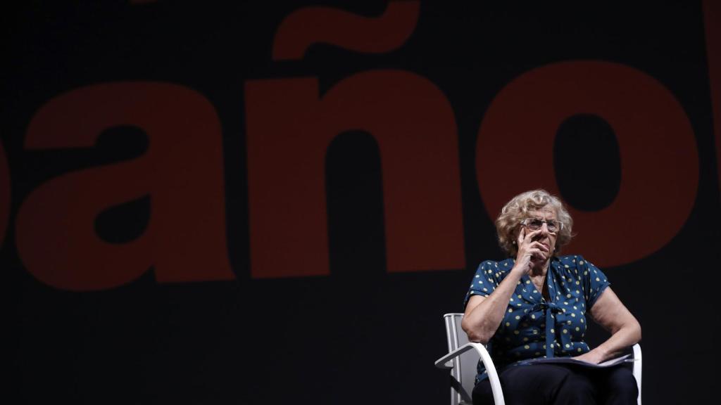 La alcaldesa de Madrid Manuela Carmena