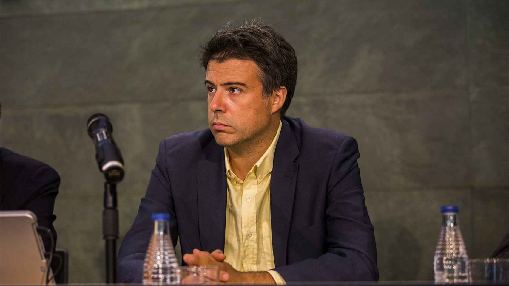 Víctor Gómez Frías, militante del PSOE desde 2011 al que han abierto un expediente disciplinario. / Pablo Cobos