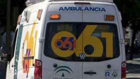 Una ambulancia en una imagen de archivo