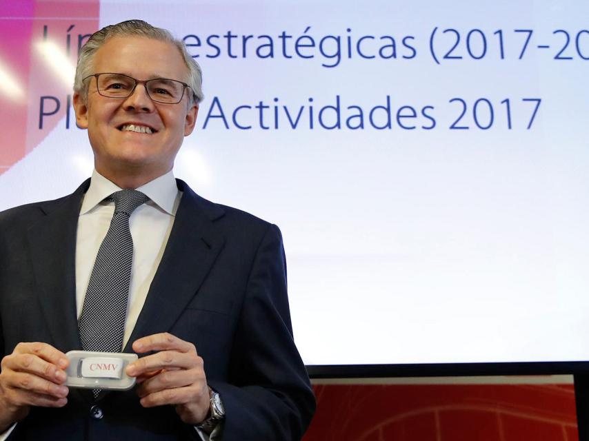 El presidente de la CNMV, Sebastián Albella.