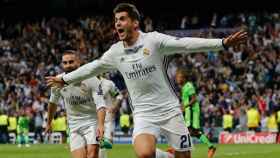Morata marcó el gol de la victoria contra el Sporting de Portugal