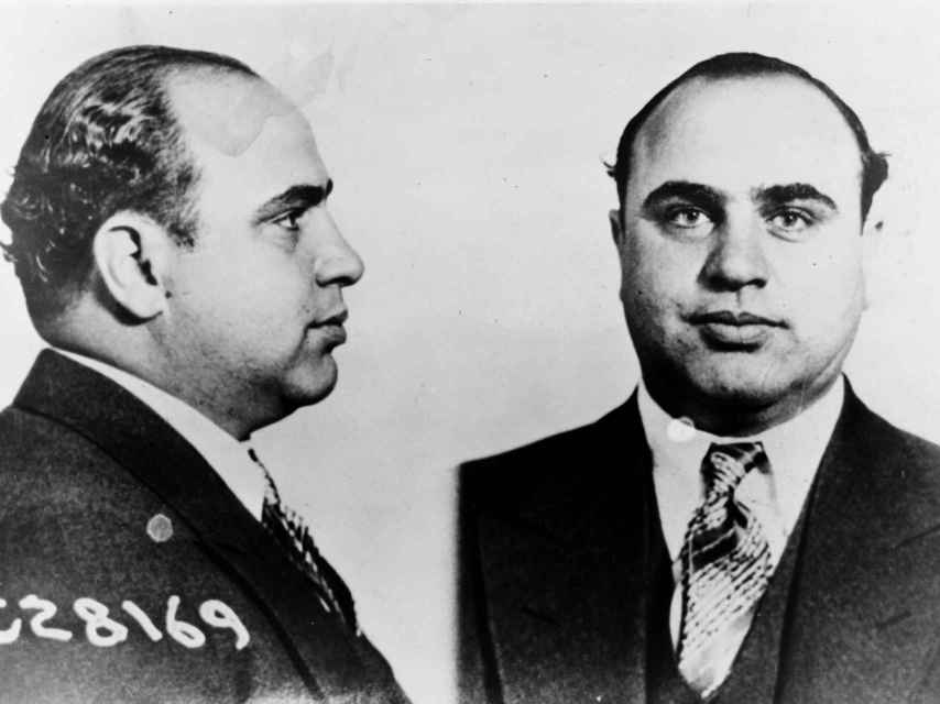 Al Capone estuvo en la lista de los más buscados por el FBI