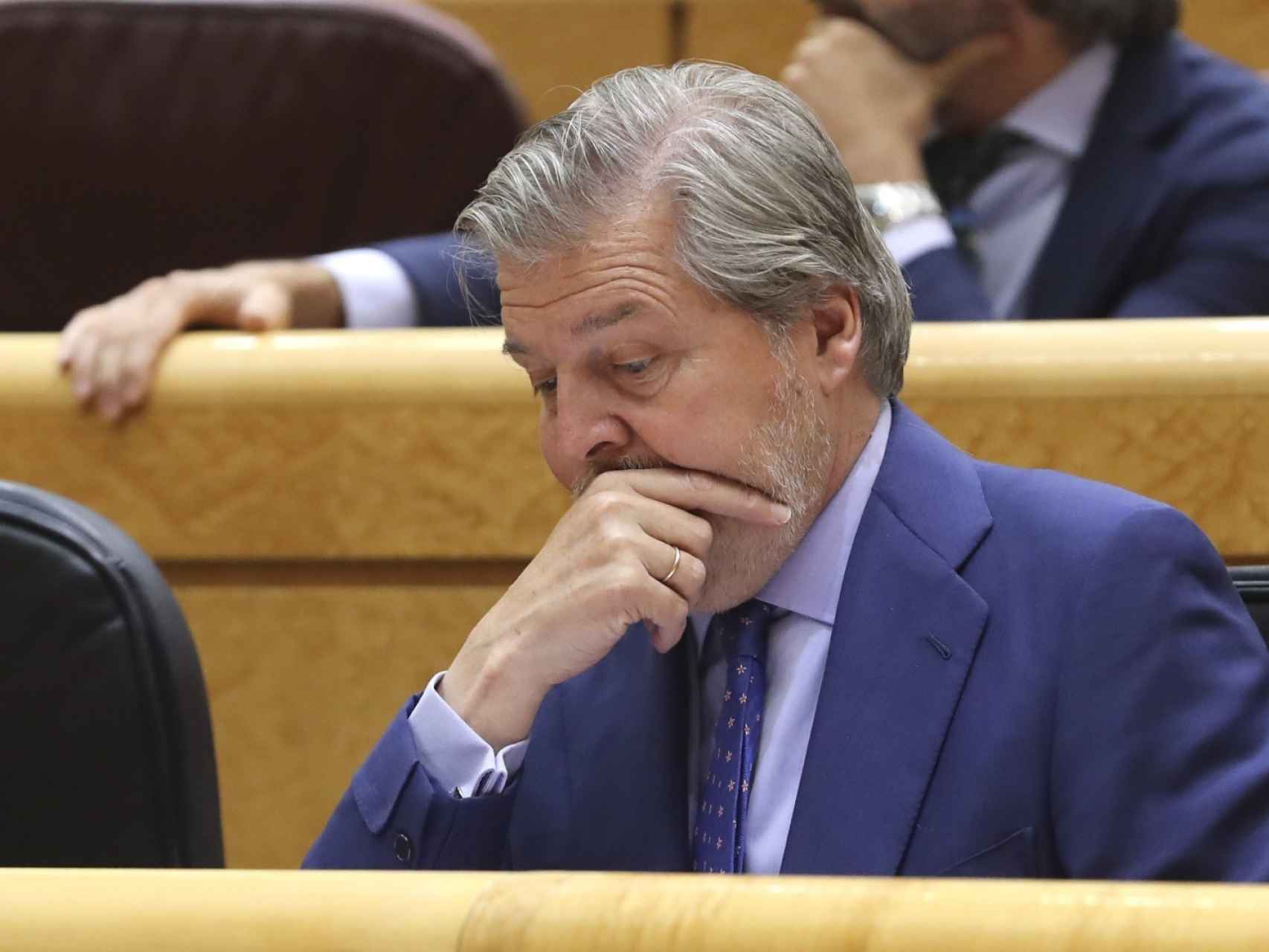 Íñigo Méndez de Vigo la semana pasada en el Senado.