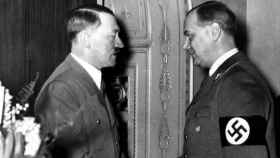 Hitler y Rosenberg.