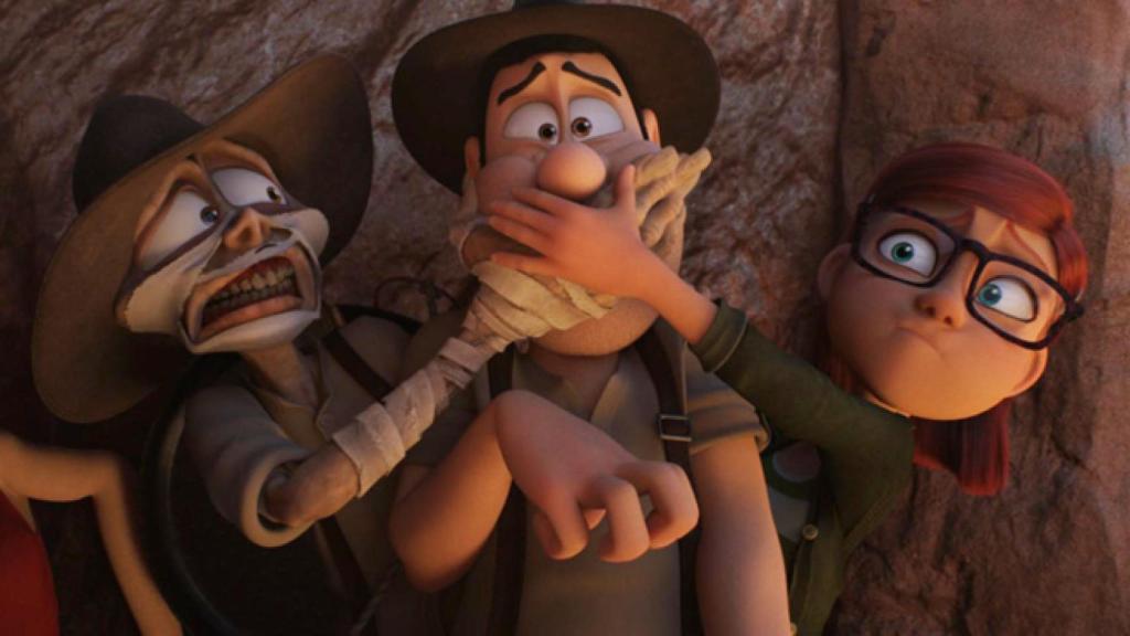 Tadeo junto a Momia en su nueva aventura.
