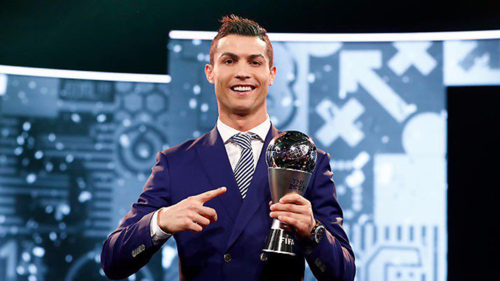 Cristiano Ronaldo recibirá el premio 'The Best' en Londres