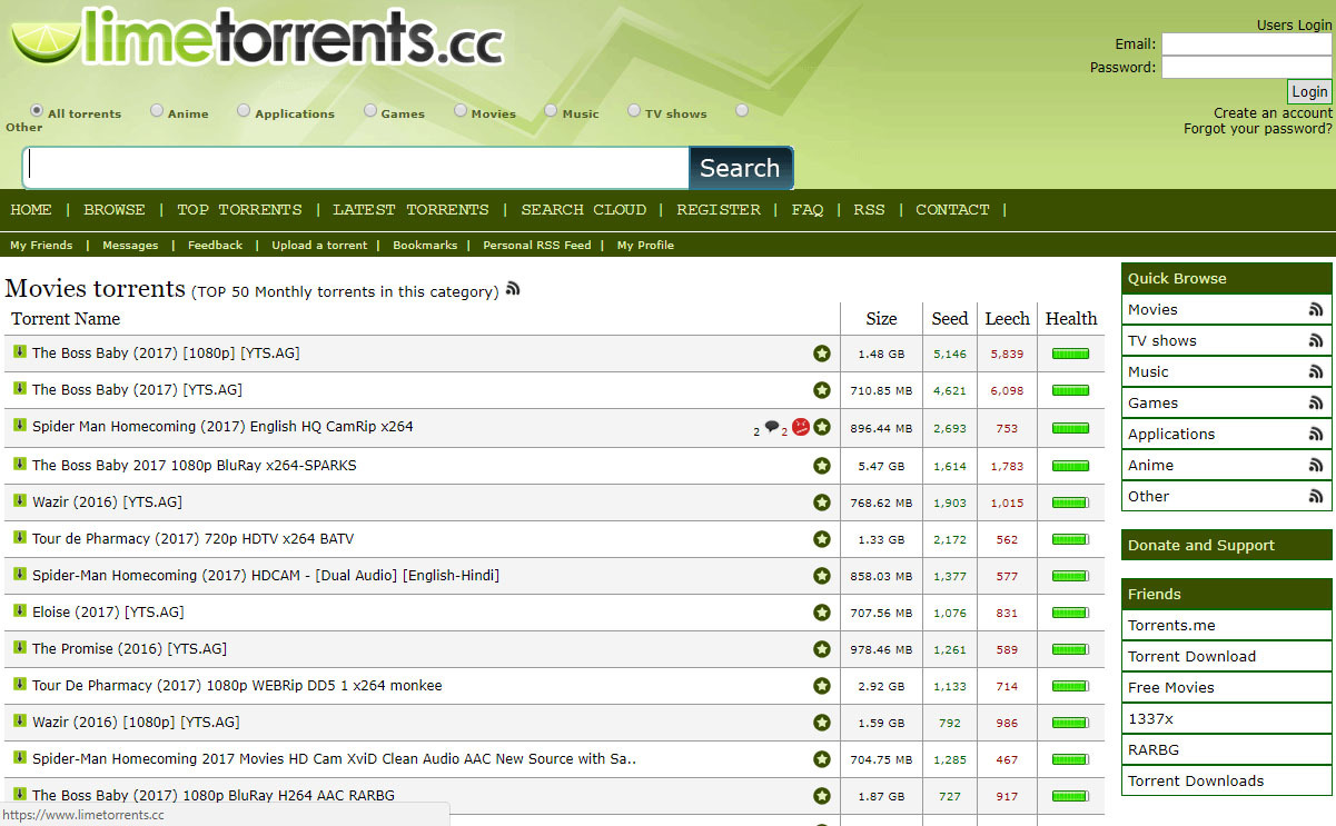 limetorrent