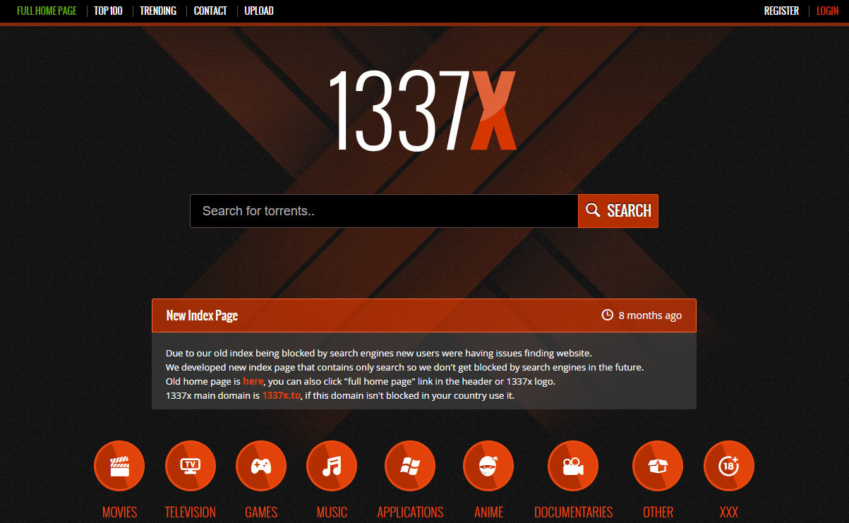 1337x to descargar torrents