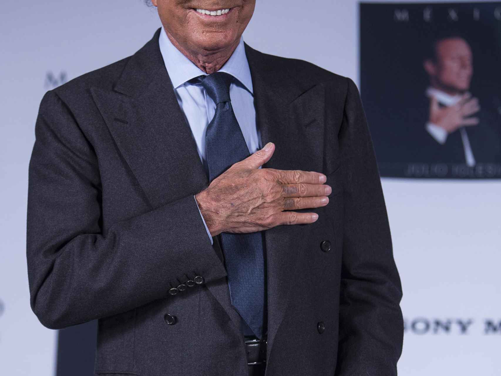 Julio Iglesias en una imagen de archivo en México.