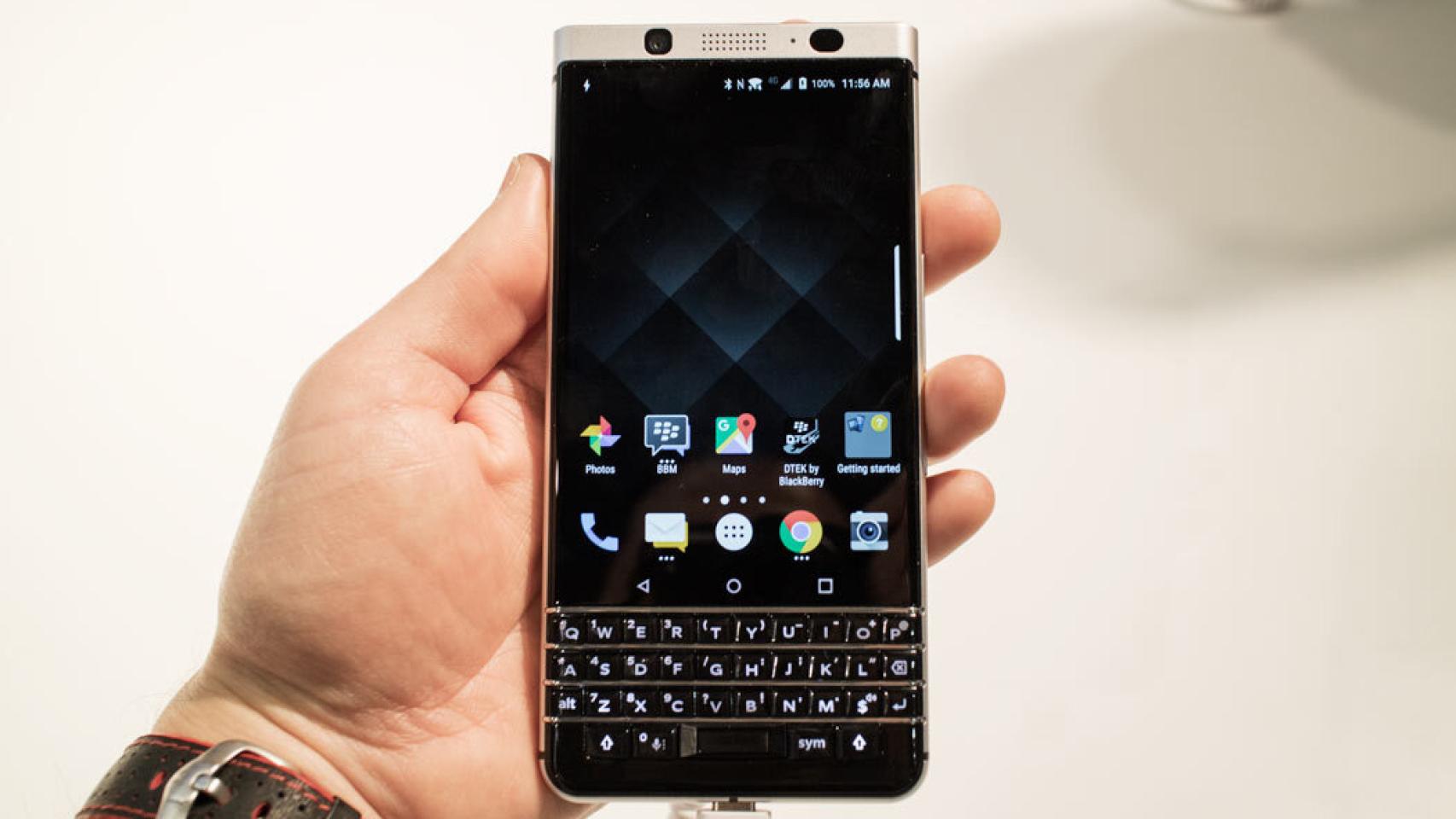 La BlackBerry KEYOne falla en resistencia: su construcción deja que desear