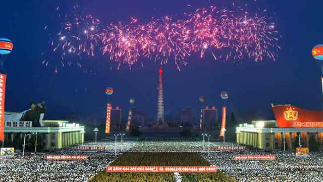 Pionjang ha sido escenario de celebraciones por el lanzamiento del misil ICBM.