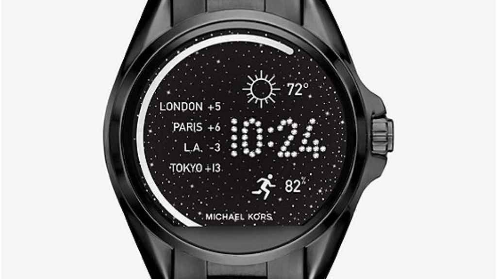 Uno de los modelos del Smartwatch de Michael Kors. | Foto: Michael Kors.