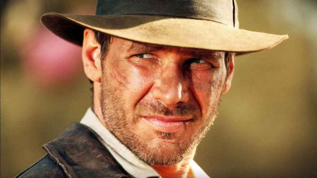 Imagen de Harrison Ford como Indiana Jones.