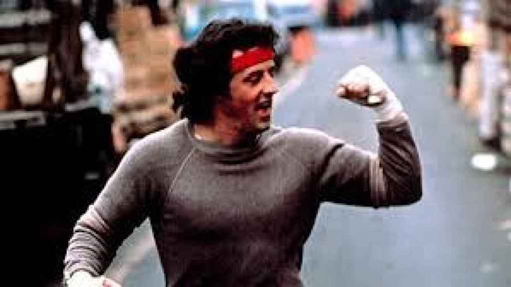 Sylvester Stallone como Rocky Balboa.
