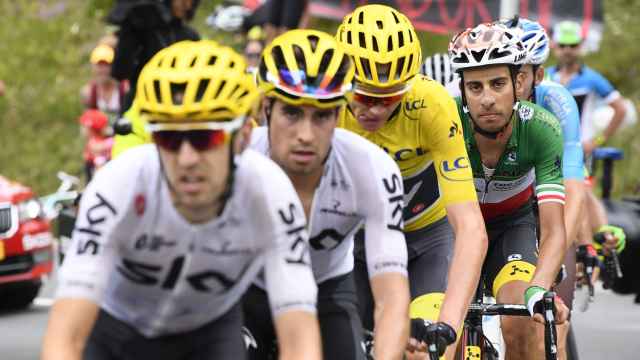 Nieve, Landa, Froome y Aru en la duodécima etapa del Tour de Francia.