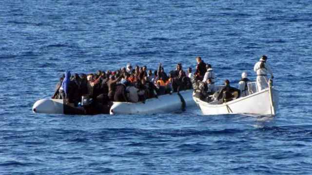 Imagen de archivo de un rescate en el Mediterráneo