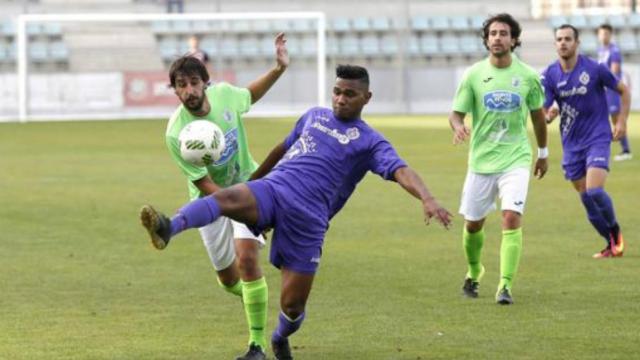 William en un partido con el Cristo Atlético. Foto: Antonio Quintero (El Norte de Castilla)