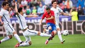 Lance del España-Corea del Sur, partido amistoso (1 de junio de 2016)
