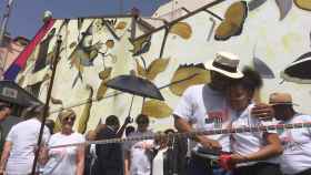Madrid pinta un muro en honor a Mandela, que sí une a todos los partidos