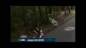 Impactante caída de Annemiek van vleuten en el ciclismo Rio 2016