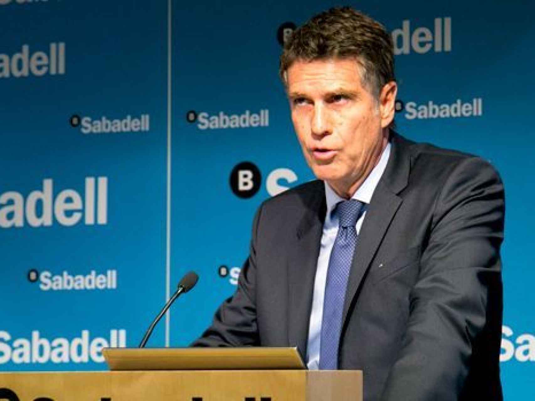 Jaume Guardiola, consejero delegado de Banco Sabadell.