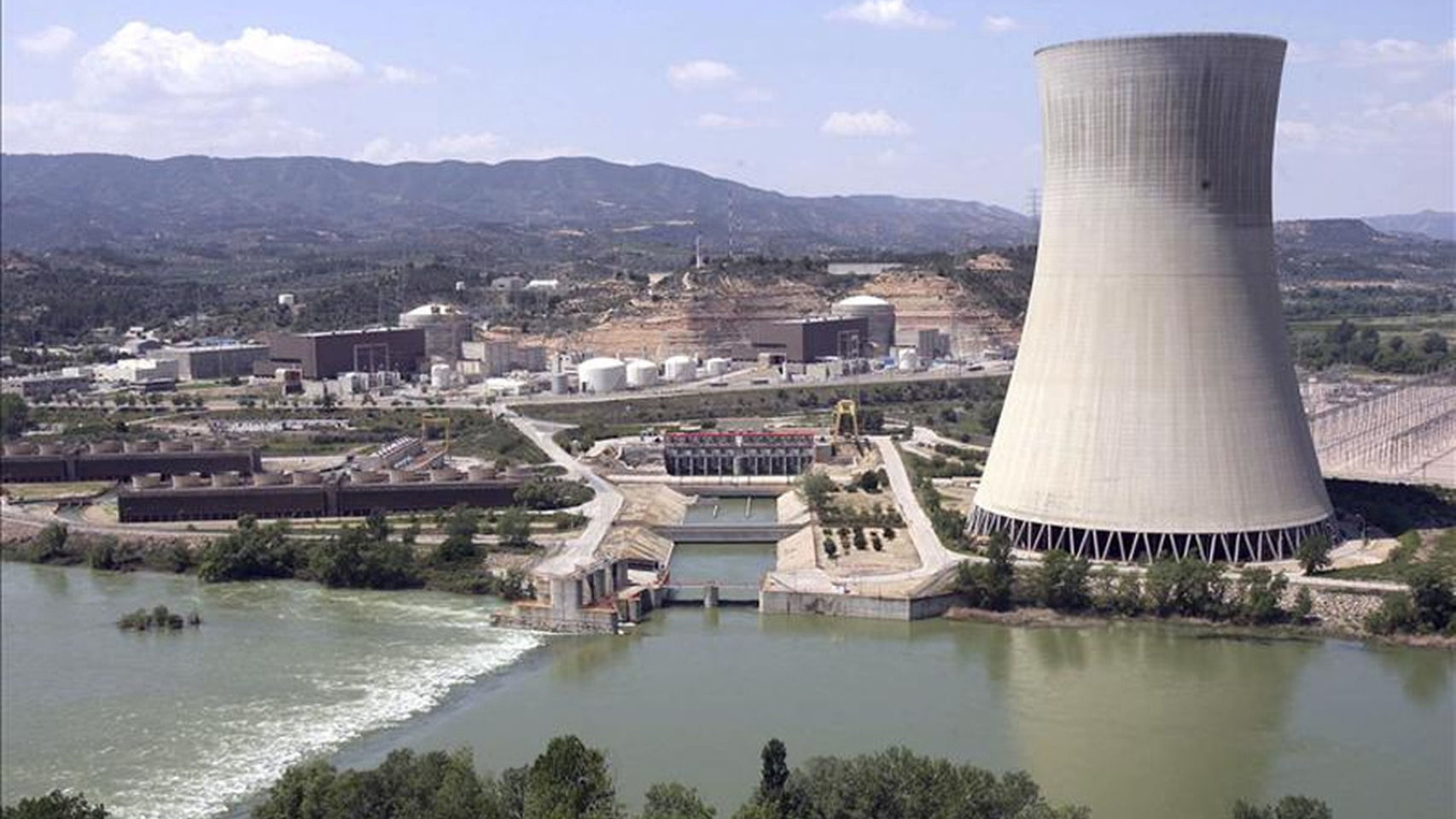 La central nuclear de Garoña, en Burgos.