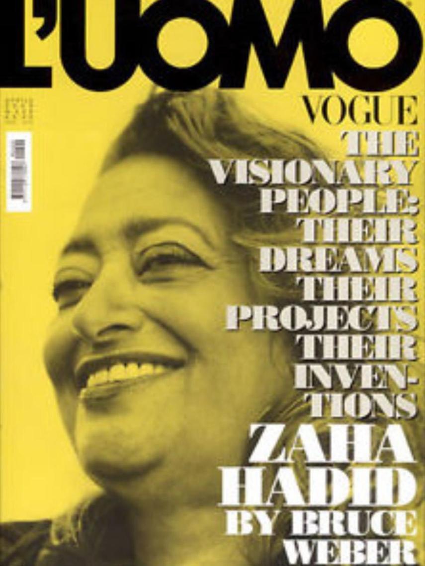 Portada de L'Uomo Vogue.