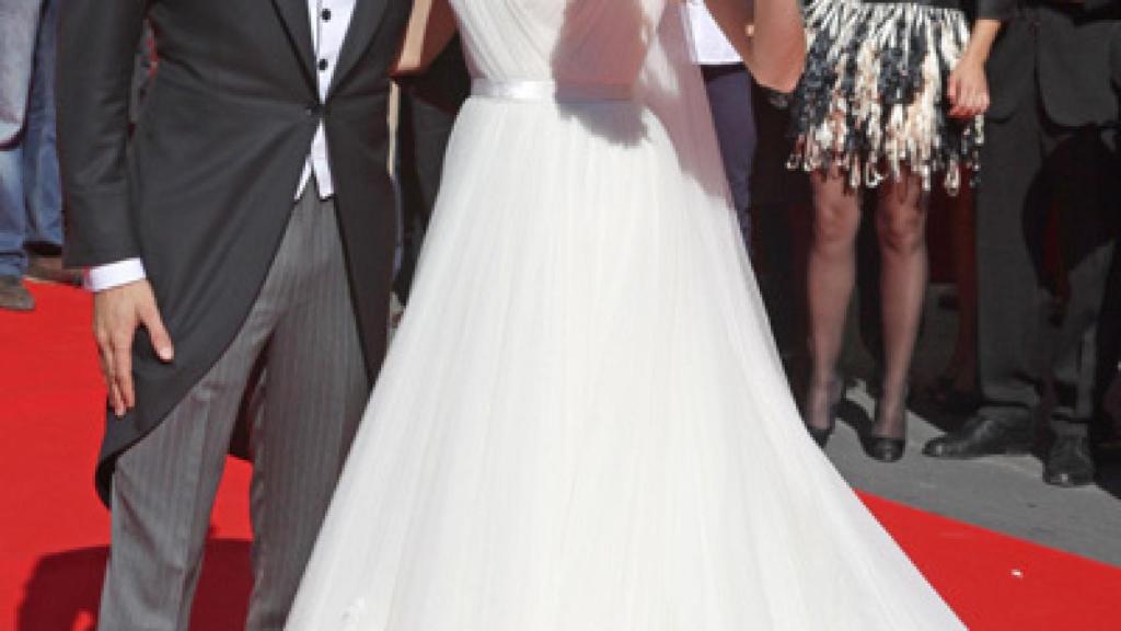 José María Manzanares y Rocío Escalona durante su boda en 2010