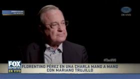 Florentino en la entevista con Fox Deportes