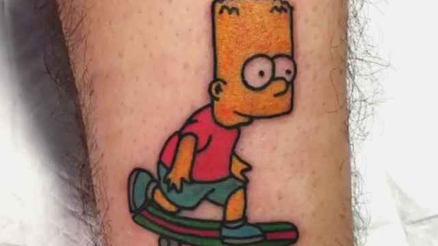 Tatuajes de Bart Simpson