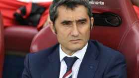 Valverde en su etapa como entrenador del Athletic. Foto athletic-club.eus