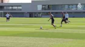 Bale en el entrenamiento