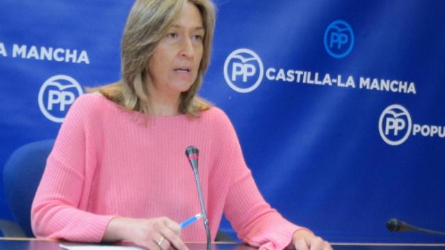 Ana Guarinos, diputada regional del PP, ha comparecido este viernes en las Cortes de Castilla-La Mancha