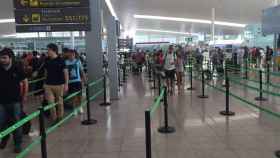 A pesar de la huelga, no hubo colapso este viernes en el Aeropuerto de El Prat