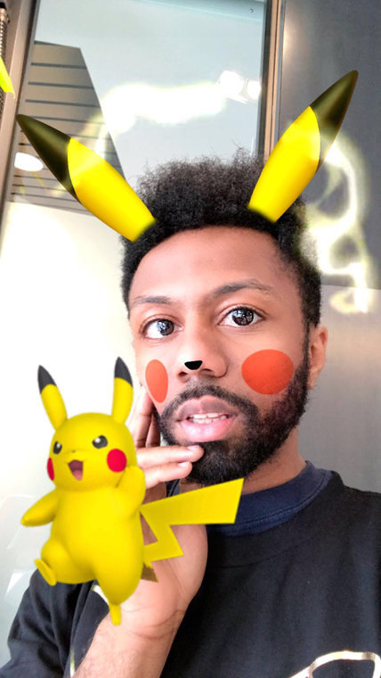 pikachu snapchat 2