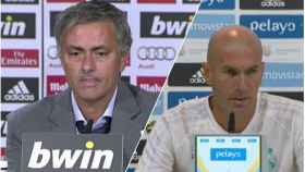 Mourinho y Zidane, ambos estallaron ante los árbitros