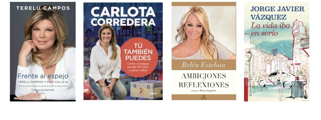 Algunos de los libros que han publicado los colaboradores y presentadores del programa.