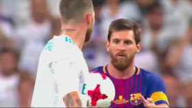Pique entre Leo Messi y Sergio Ramos