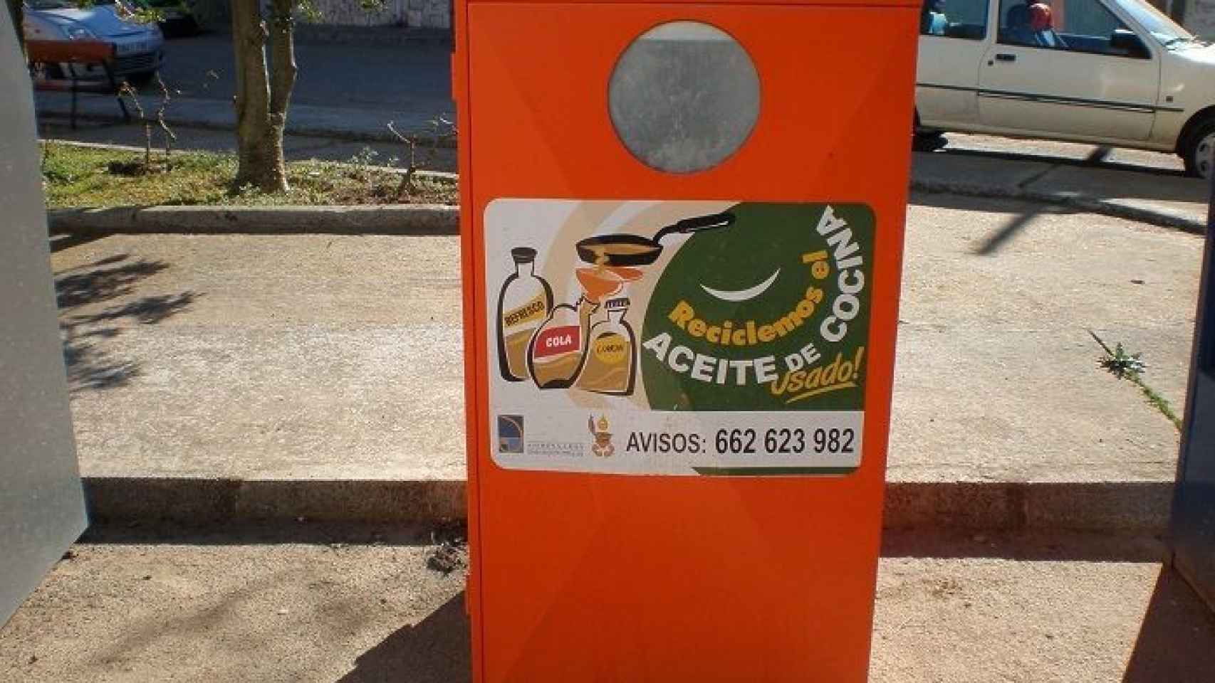 contenedor reciclaje aceite noticias León