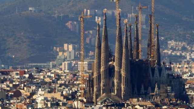 Imagen exterior de la Sagrada Familia, uno de los mayores atractivos turísticos de Barcelona.